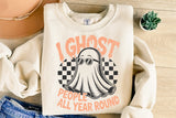 I Ghost People | Halloween SVG Cut File