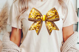 Sequin Softball Bow | PNG File