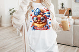 All American Chick | Fourth of July | PNG Sublimation File