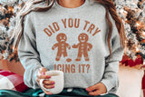 Did You Try Icing It | Funny Christmas SVG Cut File