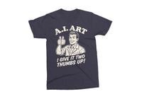 A.I. Art I Give It Two Thumbs Up | Funny SVG Cut File
