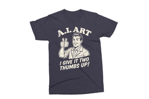 A.I. Art I Give It Two Thumbs Up | Funny SVG Cut File