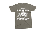 More Espresso Less Depresso | Funny SVG Cut File