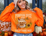 Pumpkin Spice And Everything Nice | Fall Sublimation PNG