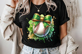 Baseball With Bow | PNG Sublimation File