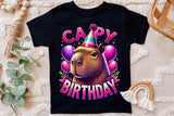 Capybara Birthday | PNG Print File