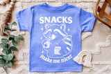 Snacks Make Me Nicer | Toddler SVG Cut File