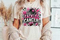 Tackle Cancer Football | PNG Sublimation File