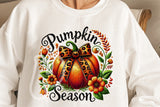 Pumpkin Season | Fall Sublimation PNG