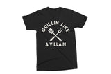 Grillin' Like A Villain | Funny SVG Cut File