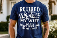 Retirement | Funny Mens PNG Print File