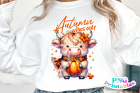 Autumn Vibes Only | Fall Sublimation PNG