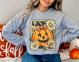 Jack-o-lantern with Bow | Halloween Sublimation PNG