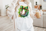 Baseball With Bow | PNG Sublimation File