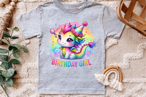 Birthday Girl Dragon | PNG Print File