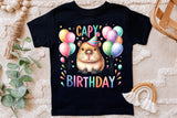 Capybara Birthday | PNG Print File