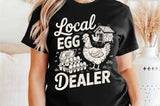 Local Egg Dealer | Chicken SVG Cut File