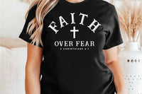 Faith Over Fear | Christian SVG Cut File