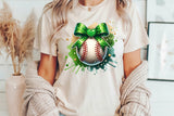 Baseball With Bow | PNG Sublimation File