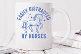 Easily Distracted By Horses | Funny SVG Cut File