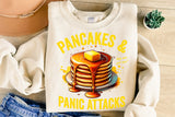 Pancakes and Panic Attacks | Funny PNG Print File