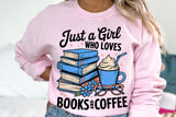 Books and Coffee | Book SVG Cut File