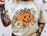 Jack-o-lantern with Bow | Halloween Sublimation PNG