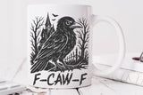 F-caw-f | Funny SVG Cut File