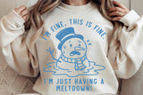 Just Having a Meltdown | Funny Christmas SVG Cut File