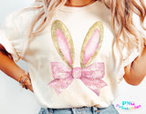 Easter Bow With Ears | Easter PNG FIle