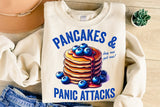 Pancakes and Panic Attacks | Funny PNG Print File