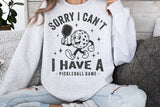 Sorry I Can't | Pickleball SVG Cut File
