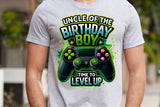 Family of the Gamer Birthday Boy png Bundle