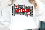 Art Club Word Art | SVG Cut File