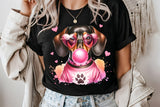Dachshund Blowing Bubble | PNG Sublimation File
