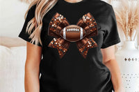 Football Coquette Bow | PNG Sublimation File