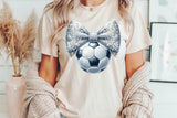 Soccer Ball With Bow | PNG File