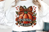 Pumpkin Season | Fall Sublimation PNG