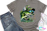 Fishing Dad | Funny PNG Print File