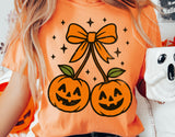 Pumpkin Cherries | Halloween SVG Cut File