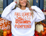 Fall Leaves and Pumpkins Please | Fall SVG Cut File