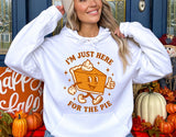 I'm Just Here For The Pie | Fall SVG Cut File