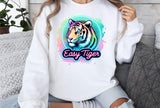 Easy Tiger | Funny PNG Print File