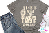 Funny Uncle | SVG Cut File