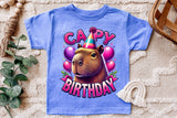 Capybara Birthday | PNG Print File