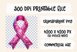 Breast Cancer Ribbon | PNG File