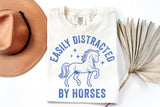 Easily Distracted By Horses | Funny SVG Cut File