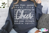 Cheer Word Art | Cut File