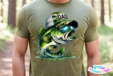 Fishing Dad | Funny PNG Print File
