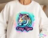 Easy Tiger | Funny PNG Print File